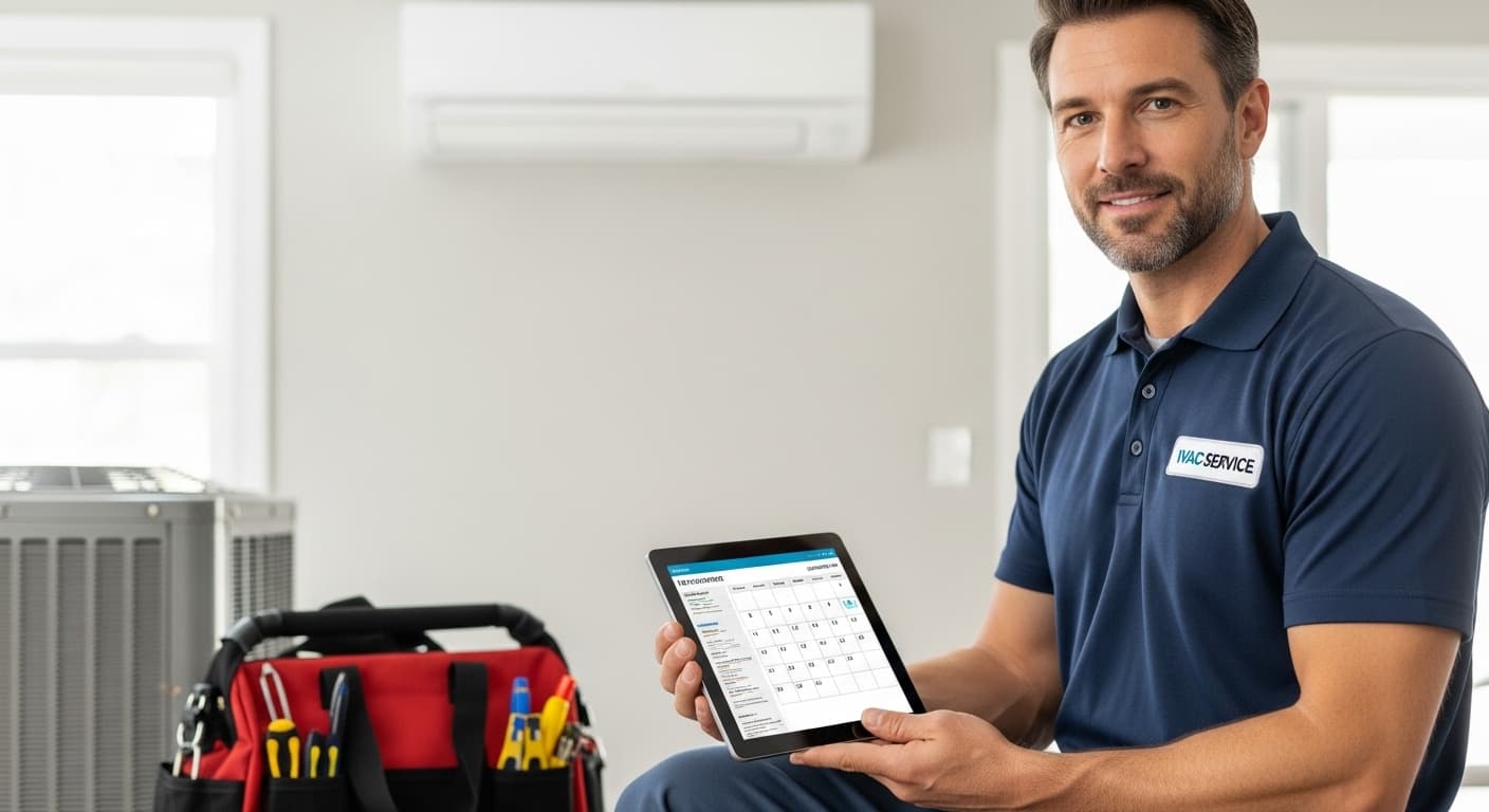 Planning view with services and schedule cards